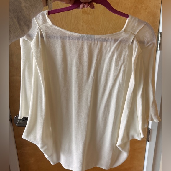 Topshop White Blouse - Size 10 - Picture 4 of 4